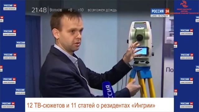 "Трансфер Технологий" Бизнес-инкубатора "Ингрия" (август 2014 - декабрь 2017) смотреть онлайн