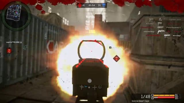 Warface  золотой дигл