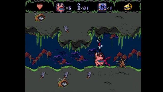 AAAHH!!! Real Monsters Sega Genesis Boss Skips