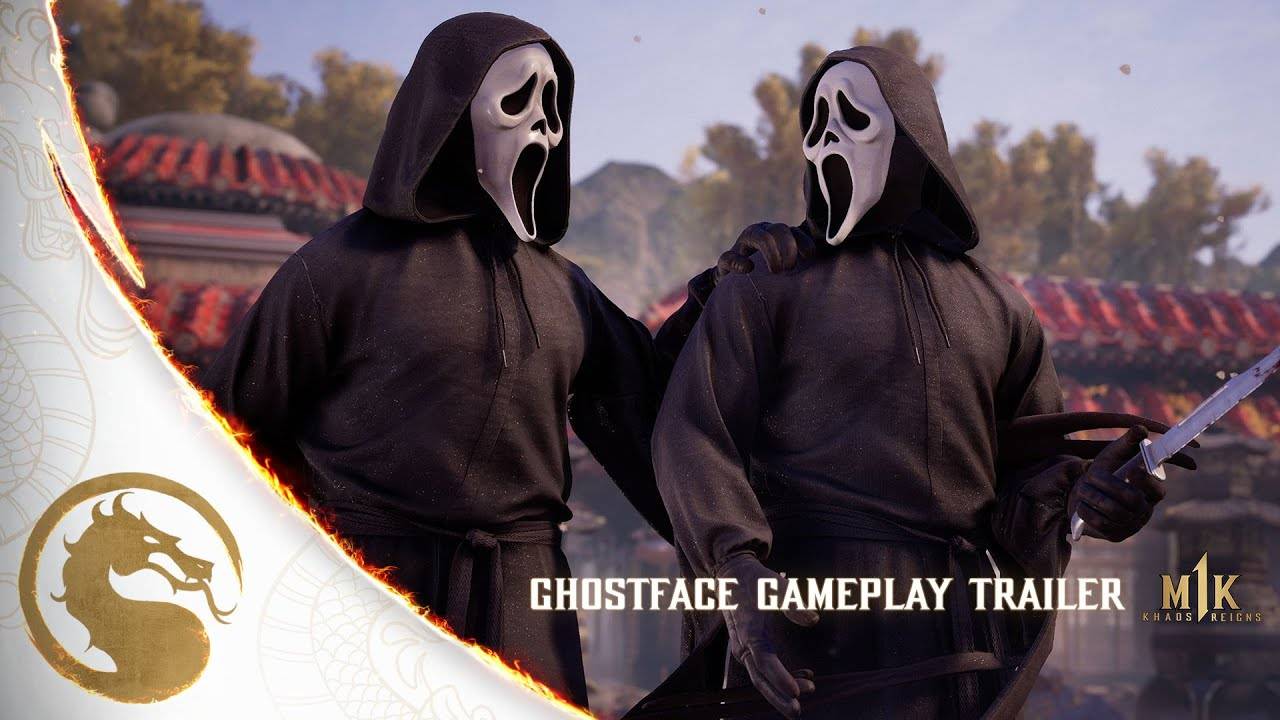 Mortal Kombat 1: Khaos Reigns - Official Ghostface Gameplay Trailer [4k]