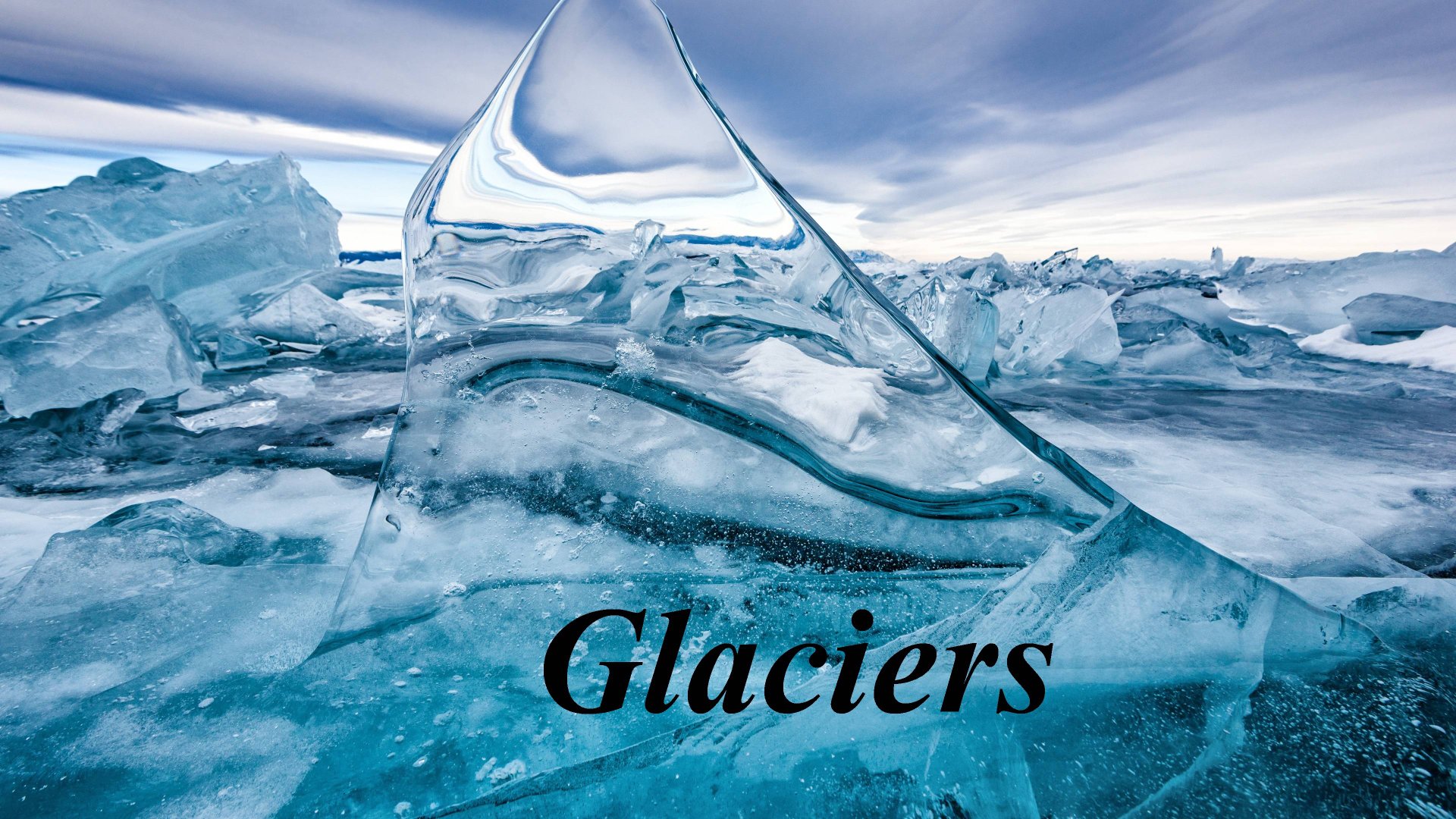 Ледники 4K (Glaciers) - Расслабляющее видео со спокойной музыкой
