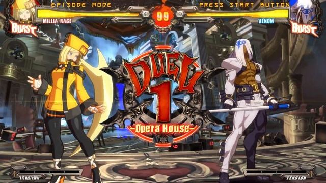 【GuiltyGear Xrd Rev2】ミリア=レイジ【Arcade Mode】
