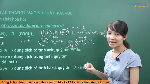 Amino Axit - Bài 10 - Hóa học 12 - Cô Nguyễn Thị Thu (DỄ HIỂU NHẤT) смотреть онлайн