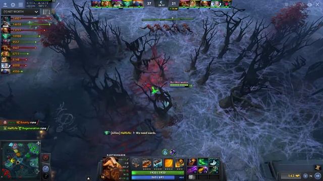 OG.Fly Earthshaker Gameplay - Ranked Match - OG Dota 2. смотреть онлайн
