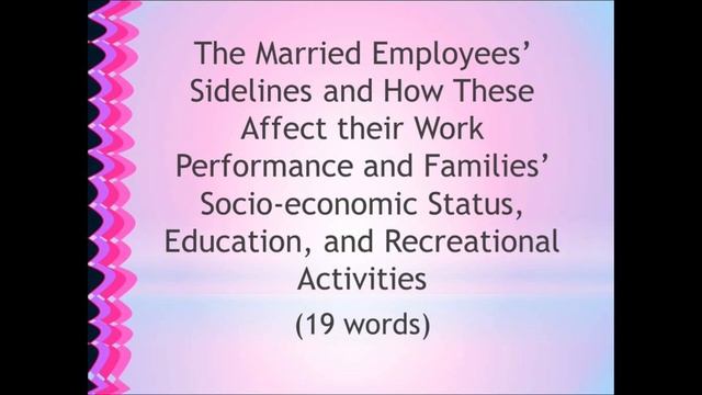 CHARACTERISTIC OF A GOOD RESEARCH TITLE|| Practical Research|| Research Proposal смотреть онлайн