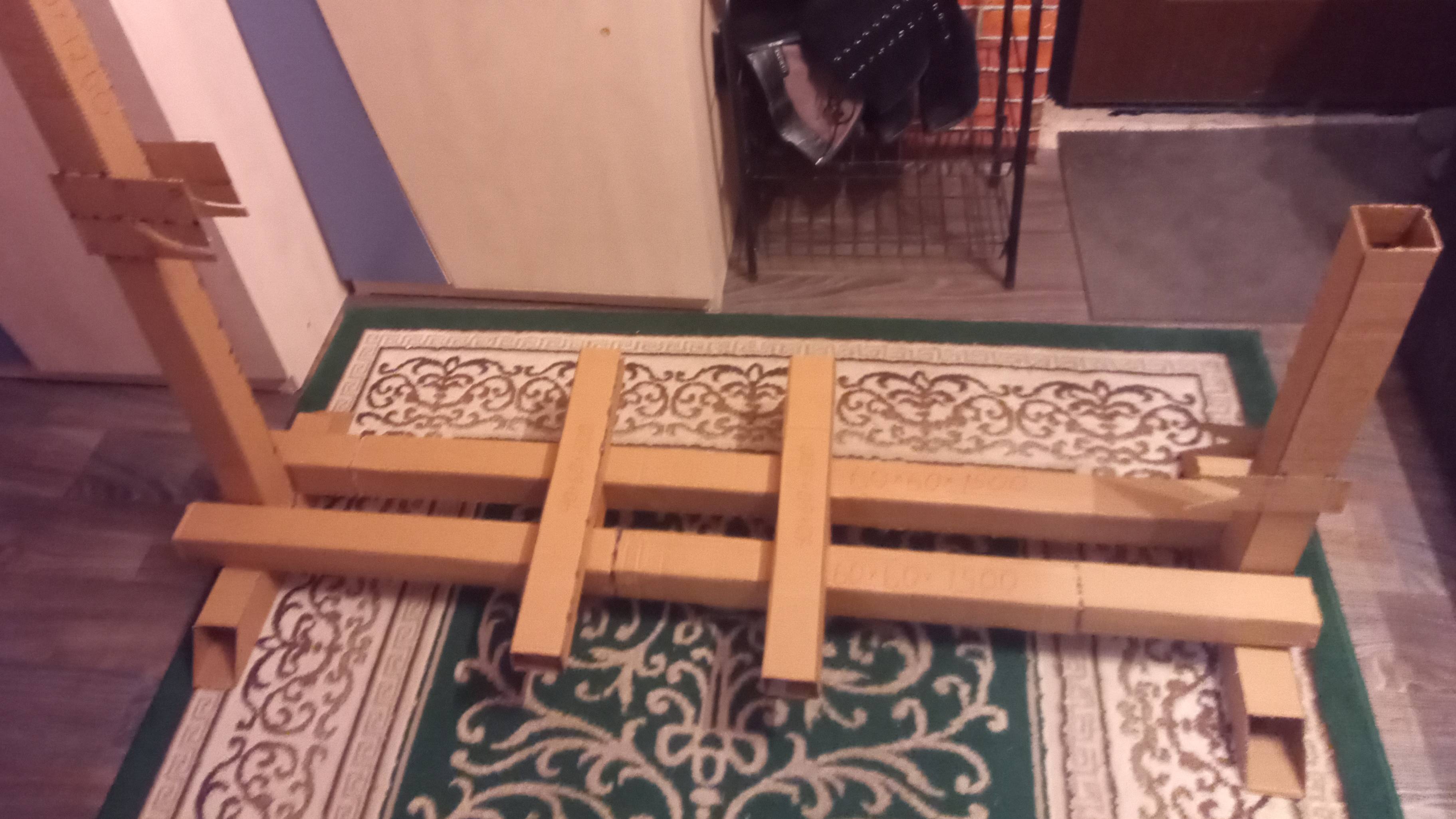 Стапель для мотоцикла Картонное моделирование смотреть онлайн