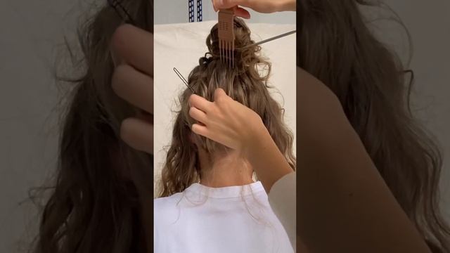 Высокий текстурный пучок от Светланы Чумаковой с плойкой BE STYLE BE719 от BE-UNI