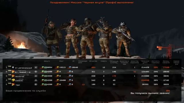 ПРОХОД ПРОФИ ЧЁРНОЙ АКУЛЫ ЗА ИНЖИНЕРА | Warface