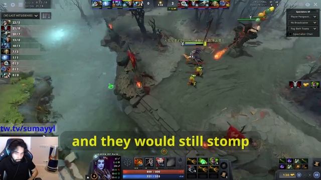 King Sumail's thoughts on Ame, PSG.LGD & favorite Hot tub streamer смотреть онлайн