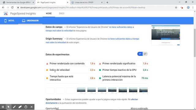 2.4 Google Speed Insight смотреть онлайн