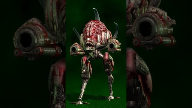 Отличия Крупного биомеханойда в Serious Sam: The First Encounter и его HD-ремейке #shorts смотреть онлайн