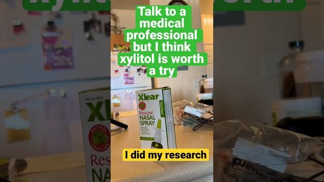 Trying Xylitol for what might be the tail end of a sinus infection #wellness #sinuses #xylitol смотреть онлайн