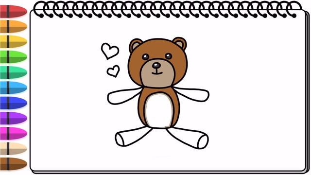 [Roy's Wonder Painting Season 01. EP01] The Lost Teddy Bear | Drawing Coloring for Kids смотреть онлайн