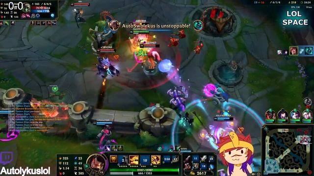 Autolykus Sett Montage - CHALLENGE SETT MAIN | LOL SPACE смотреть онлайн