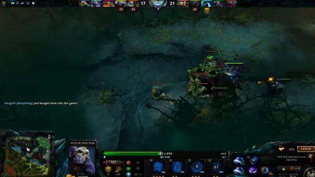 Dota 2: Witch Doctor Gameplay/Commentary смотреть онлайн