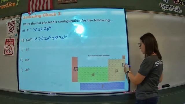U1 PPT 5: Learning Check 3 Ion Electron Configurations смотреть онлайн
