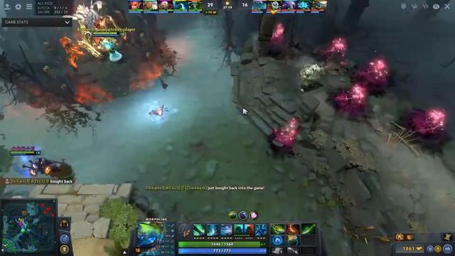 Dota 2 Morphling 8000 MMR 22/6/9 (Kills/Deaths/Assists) Ranked Full Gameplay смотреть онлайн
