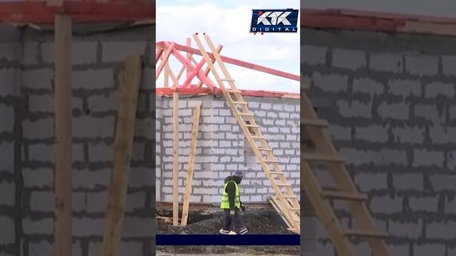 Масштабное строительство для пострадавших от паводка начато в Петропавловске #ско #Петропавловск смотреть онлайн