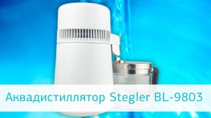 Видеообзор бытового аквадистиллятора Stegler BL 9803 дополненный методикой замены фильтра