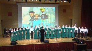 Муз. В. Шаинского, сл. Э. Успенского «Голубой вагон» из мультфильма «Старуха Шапокляк».