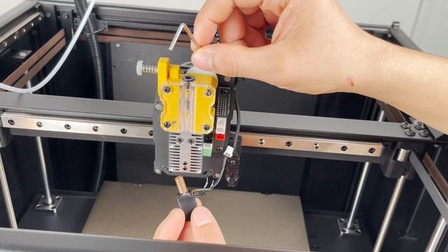 Руководство по замене сопла смотреть онлайн