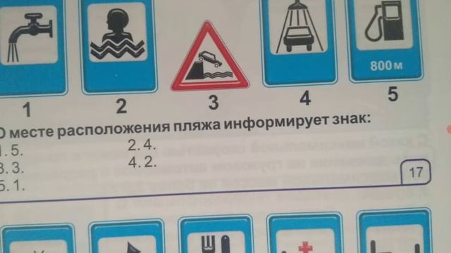 Разбор экзаменционных вопросов по ПДД на тему "Знаки сервиса"(без комментариев) смотреть онлайн