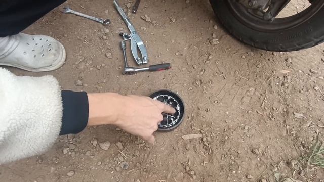 Honda Dio.Обслуживание вариатора. смотреть онлайн