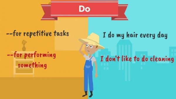 Do and Make difference