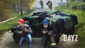 Старт вайпа и бой за хаммер в DayZ
