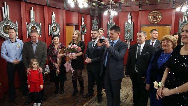Зимняя семейная свадьба Евгения и Дарьи в домике "Гуляй Хаты" смотреть онлайн