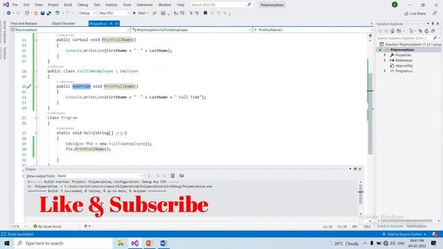 #18 C# .NET Polymorphism in Telugu| Polymorphism in C# .NET Telugu| OOPS Concepts Polymorphism in C смотреть онлайн