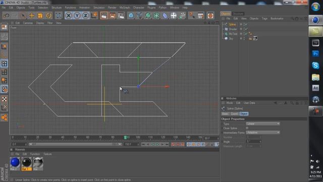 C4D Tutorial // Linear Spline // CrossIEffects смотреть онлайн
