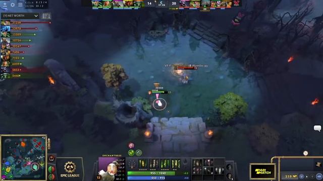 STRONGEST CARRY! DOTA TEAM vs VP.Prodigy - EPIC League S3 2021 (Russian comments) | DOTA 2 Replays смотреть онлайн