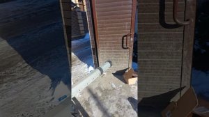 Замена привода на Рулонных воротах.