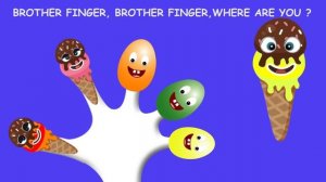 Ice Cream Finger Family Song  Top 1 Finger Family Songs  Daddy Finger Rhyme