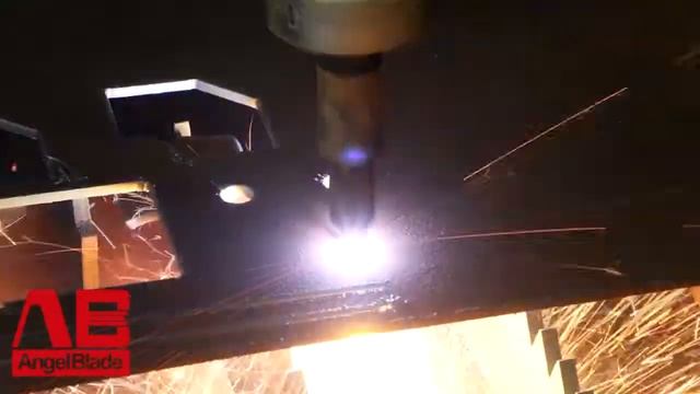 AngelBlade 100A plasma cutter--cutting thickness 6mm смотреть онлайн
