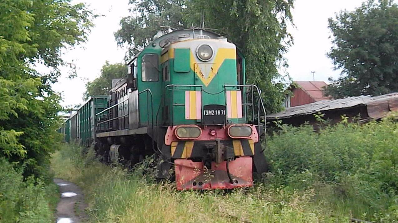 Тепловоз ТЭМ2-1871 смотреть онлайн