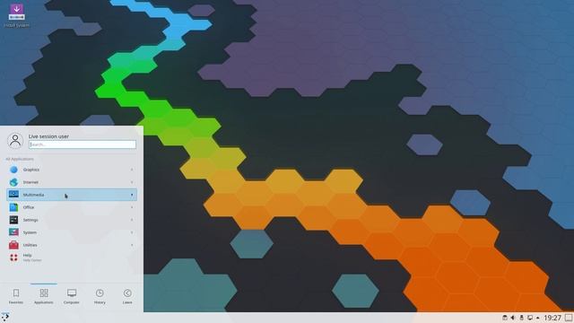 Plasma 5.19 Beta on KDE neon смотреть онлайн