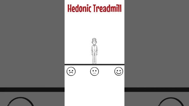 The Hedonic Treadmill - Explained In 1 Minute
