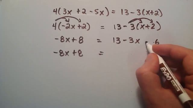 How to Solve First Degree Equations with Parentheses , Intermediate Algebra , Lesson 39 смотреть онлайн