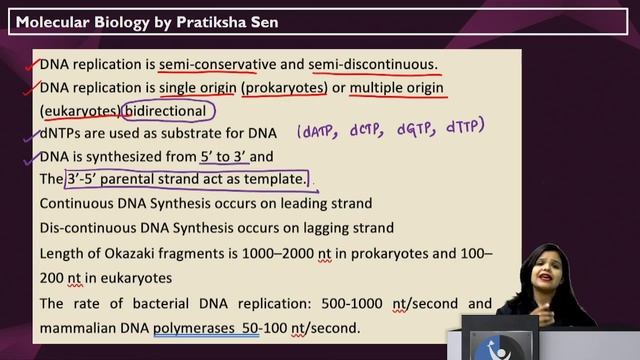 Basic Of DNA Replication Model | IIT JAM Biotechnology | IFAS
