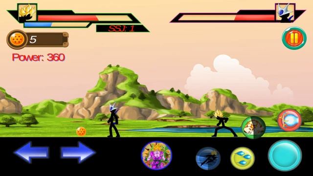 God of Stickman 2 Overview Android GameHD E01 Be like a Saiyan SSJ смотреть онлайн