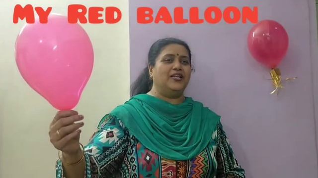 English Rhyme: My Red Balloon смотреть онлайн