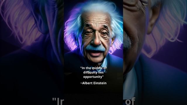 Embracing Opportunity: Albert Einstein's Inspiring Wisdom смотреть онлайн