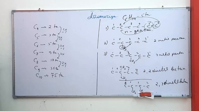 Izomeriya ( Alkanlar )| Kimyo | Organika  2-dars