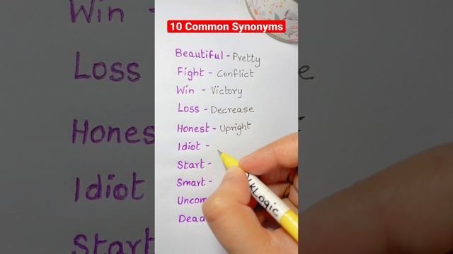 10 Common Synonyms смотреть онлайн