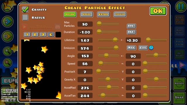 Geometry Dash 2.2 Particle Editor (Fan made) смотреть онлайн