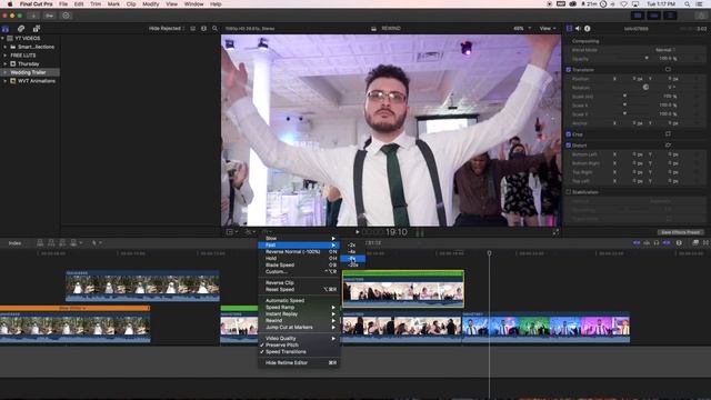 HOW TO REVERSE CLIPS IN FINAL CUT PRO X | Quick Tutorial смотреть онлайн