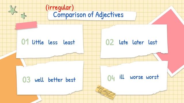 Reading & Comparison of Adjective 2 смотреть онлайн