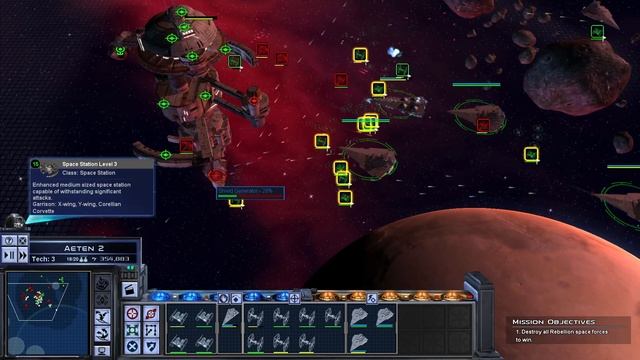 Star Wars: Empire at War gameplay. смотреть онлайн